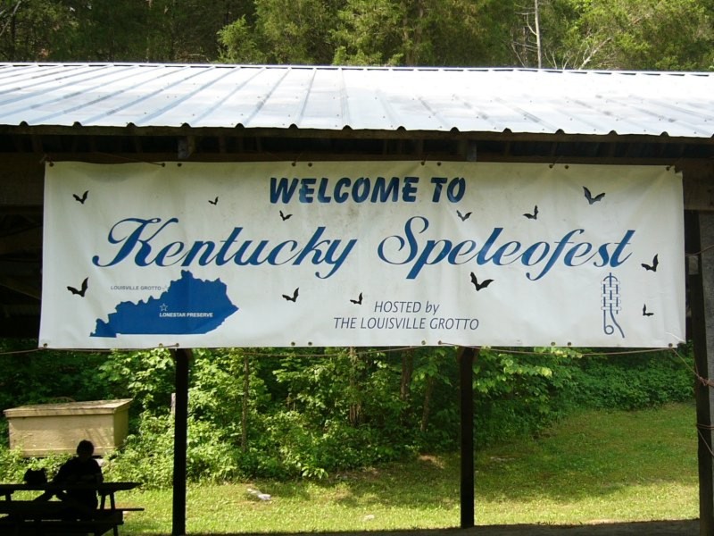 Speleofest sign.JPG